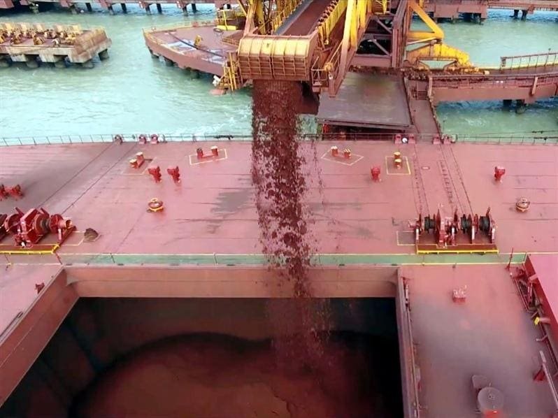 Iron ore ready for trading